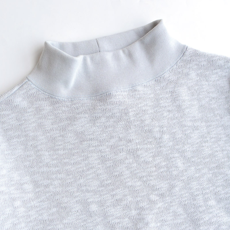 te002H Tieasy ORIGNAL NEW HIGH NECK-T CLEAR BLUE