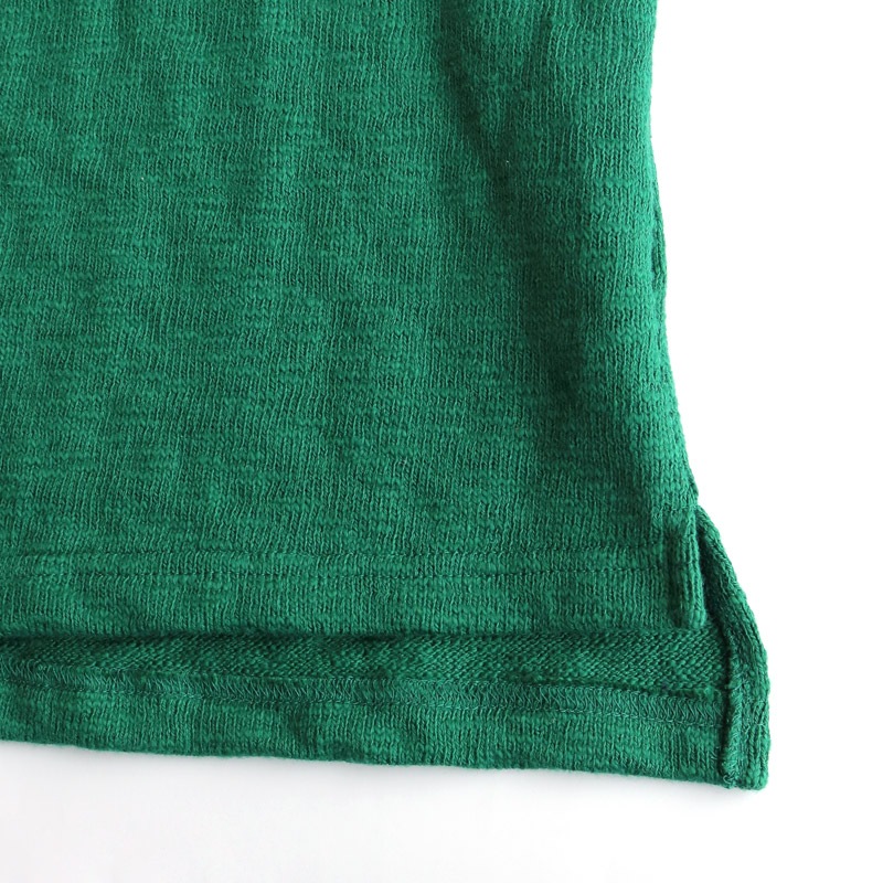 te002ds ORIGINAL DROP SHOULDER T 80S GREEN