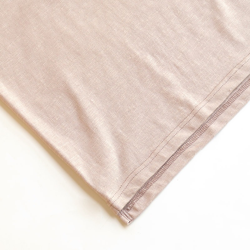 te001SS-LGT-BG HDCS LIGHT BIG BOAT NECK T NUDE BEIGE