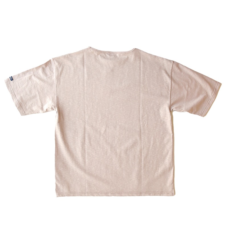 te001SS-LGT-BG HDCS LIGHT BIG BOAT NECK T NUDE BEIGE