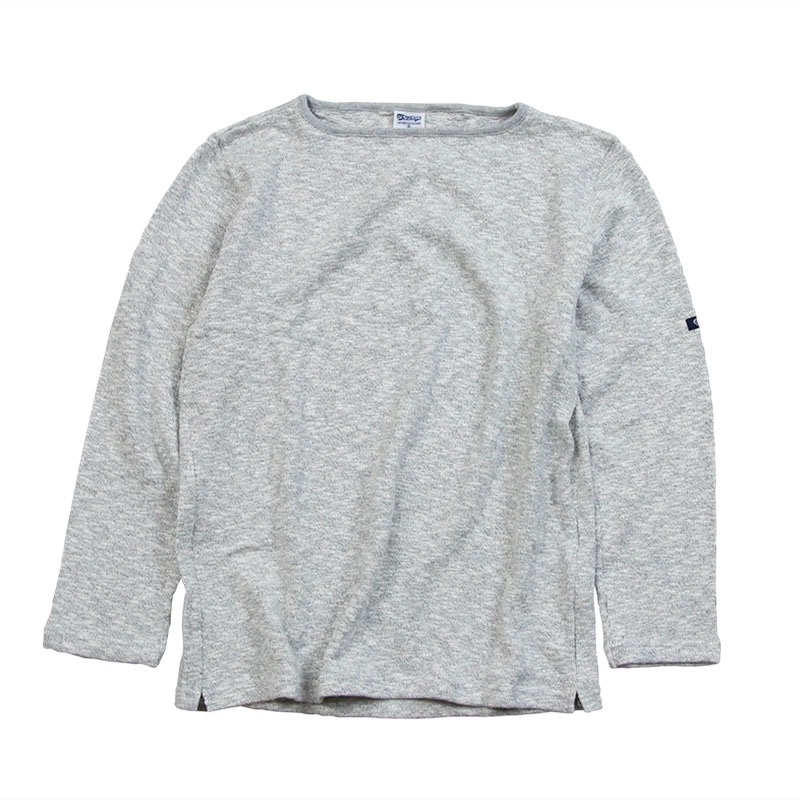 te002 Tieasy ORIGINAL BOATNECK SHIRT MIX GREY