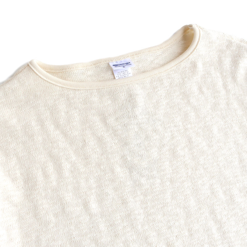 te002ds ORIGINAL DROP SHOULDER T NATURAL