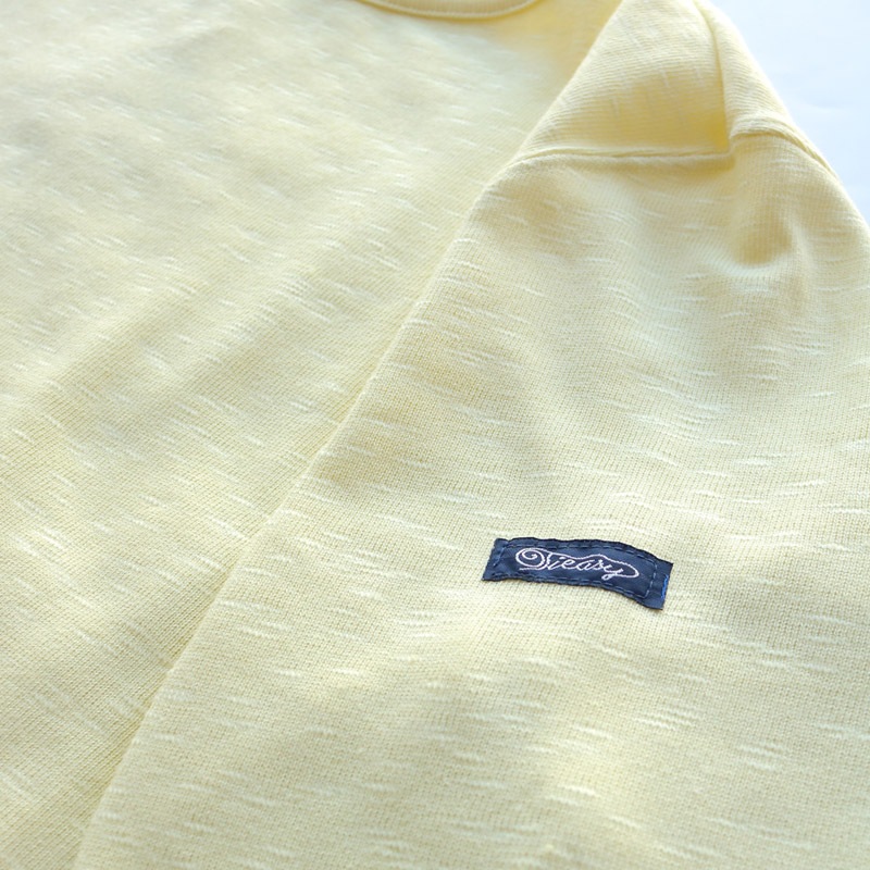 te001 HDCS BOATNECK BASQUE SHIRT LEMON