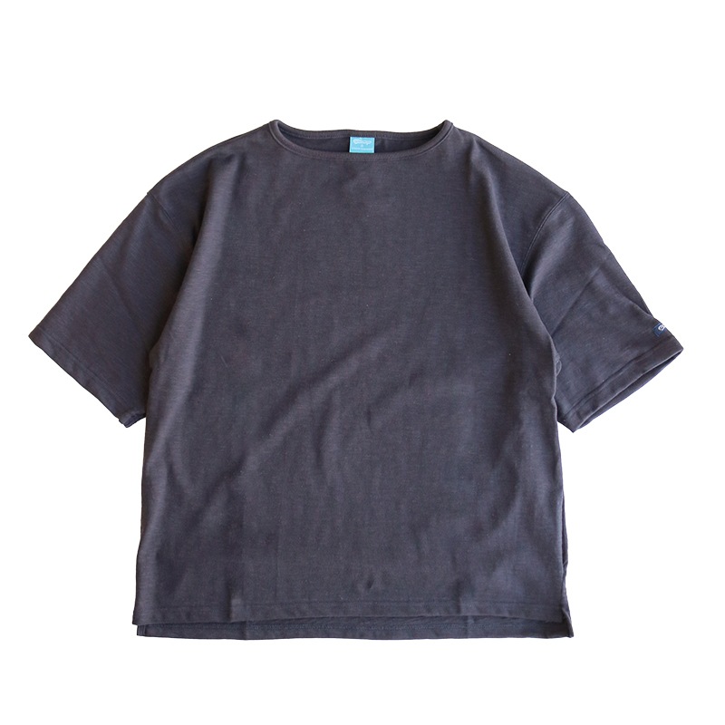 te001SS-LGT-BG HDCS LIGHT BIG BOAT NECK T FADE BLACK