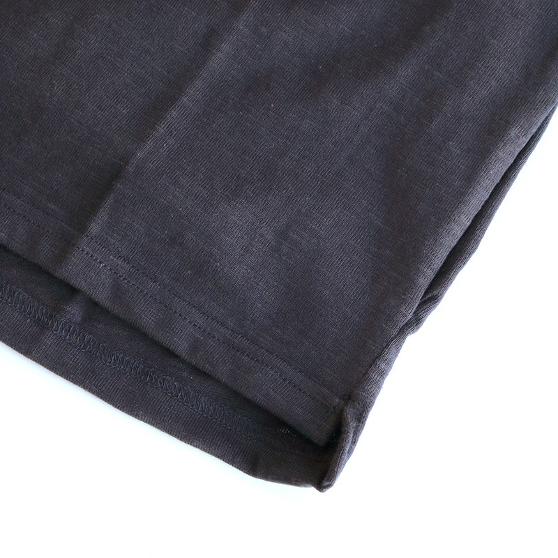 te001SS-LGT-BG HDCS LIGHT BIG BOAT NECK T FADE BLACK