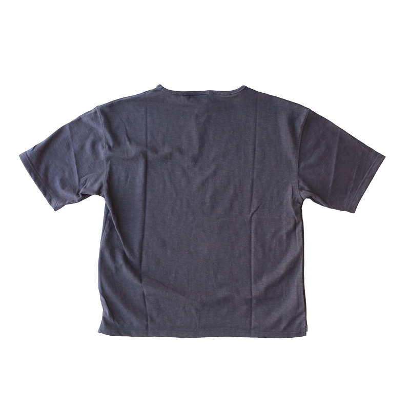 te001SS-LGT-BG HDCS LIGHT BIG BOAT NECK T FADE BLACK