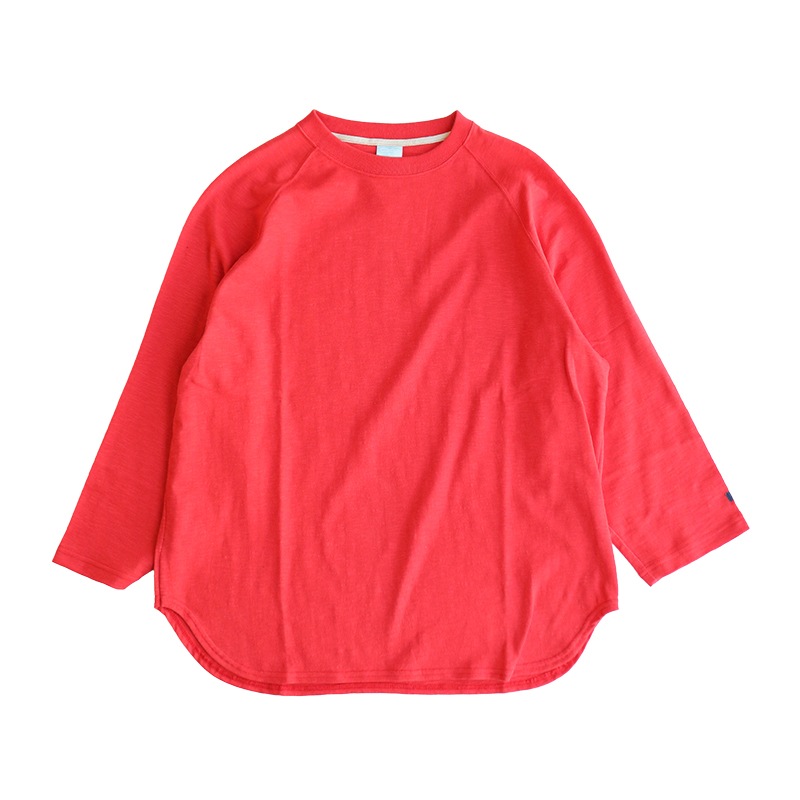 te001LT-CR34 HDCS LIGHT RAGLAN 3/4 CREW-T OLD RED