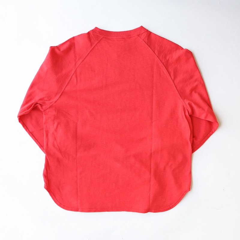te001LT-CR34 HDCS LIGHT RAGLAN 3/4 CREW-T OLD RED