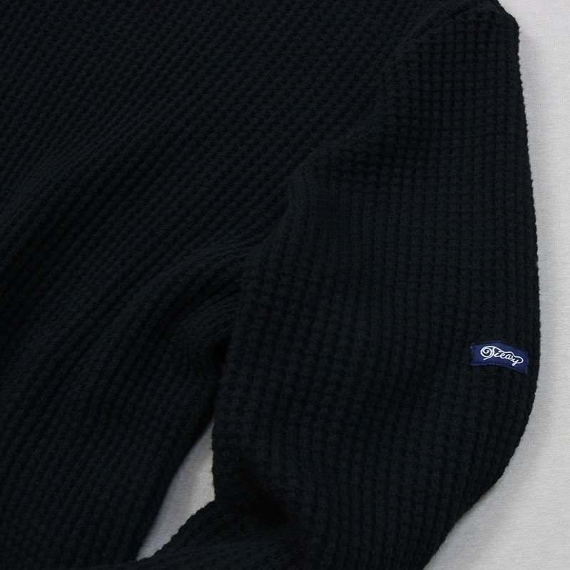 te601 Tieasy SUPER THERMAL CREW BLACK