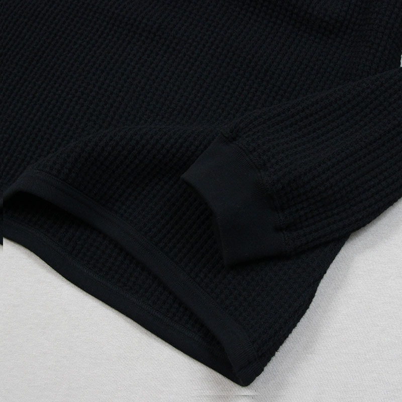 te601 Tieasy SUPER THERMAL CREW BLACK