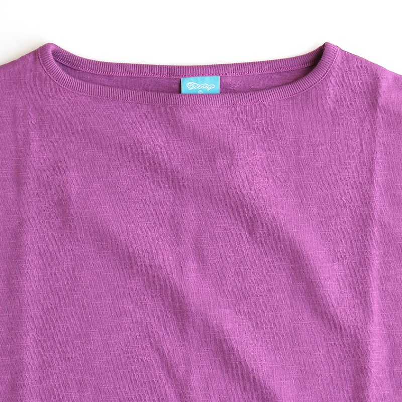 te001LT-FS HDCS LIGHT FRENCH SLEEVE T RASPBERRY
