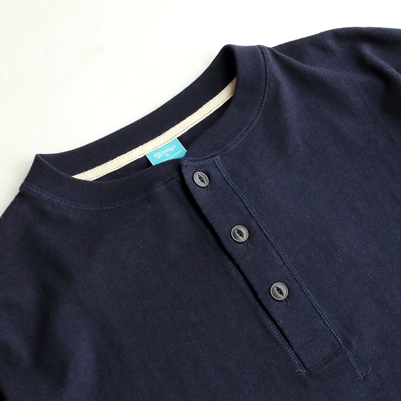 te001SS-LGT-HL HDCS LIGHT HENLEY T DK NAVY