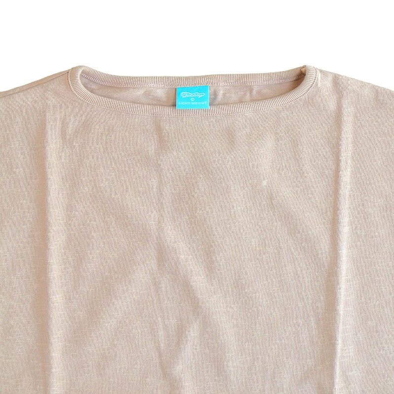 te001LT-FS HDCS LIGHT FRENCH SLEEVE T NUDE BEIGE
