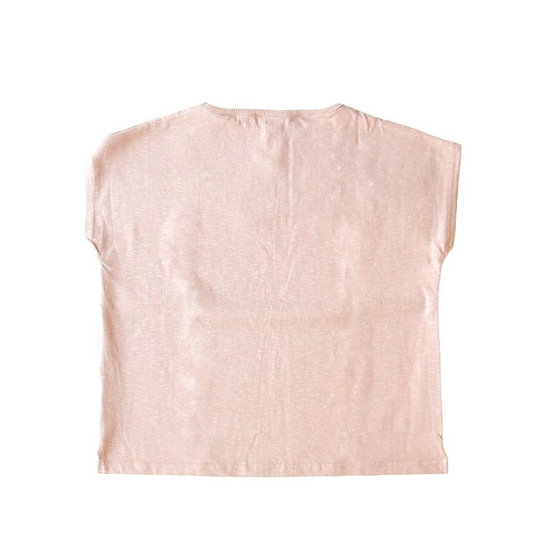 te001LT-FS HDCS LIGHT FRENCH SLEEVE T NUDE BEIGE