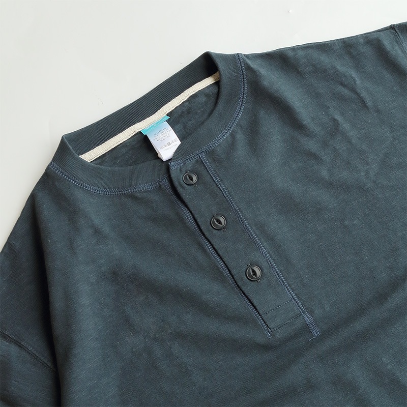 te001SS-LGT-HL HDCS LIGHT HENLEY T FADE NAVY