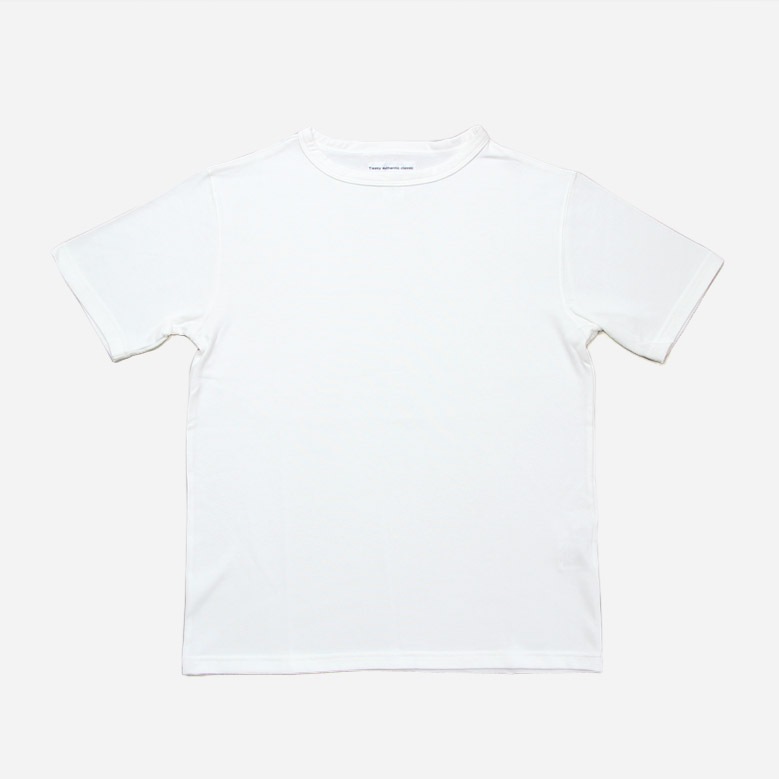 te500CR SUMMER KNIT CREW T WHITE