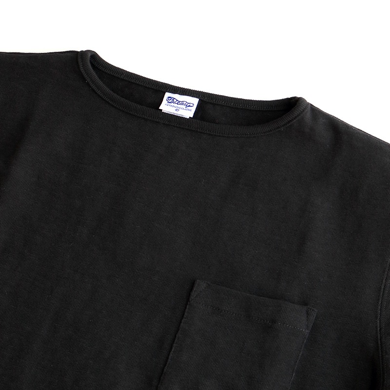 te001SSPK HDCS POCKET S/S BASQUE SHIRT BLACK