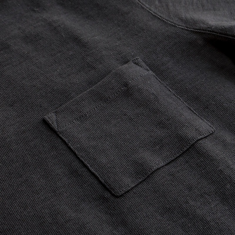 te001SSPK HDCS POCKET S/S BASQUE SHIRT BLACK