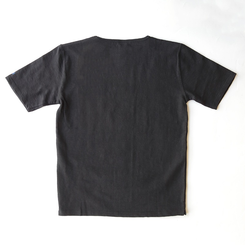 te001SSPK HDCS POCKET S/S BASQUE SHIRT BLACK