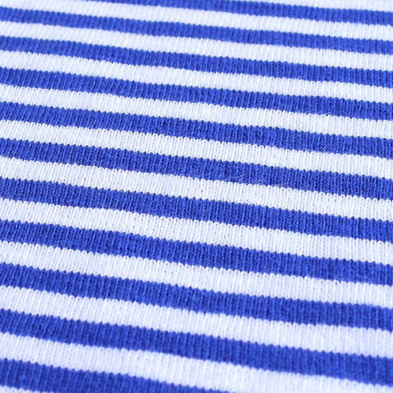 te001bd3 HDCS MICRO BORDER BASQUE SHIRT ROYAL BLUE × WHITE