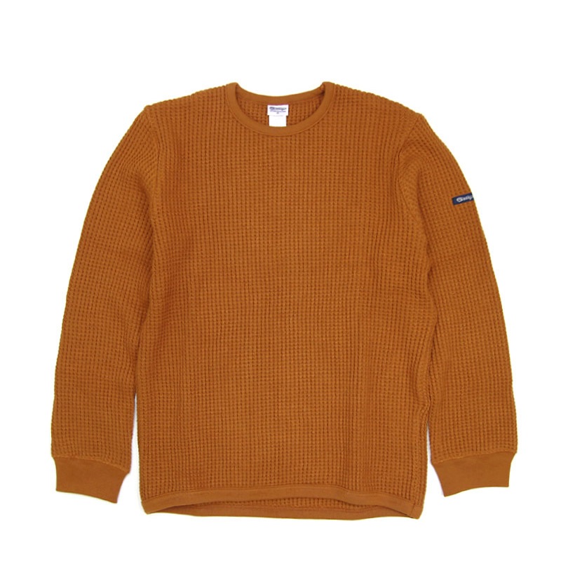 te601 Tieasy SUPER THERMAL CREW DK CAMEL