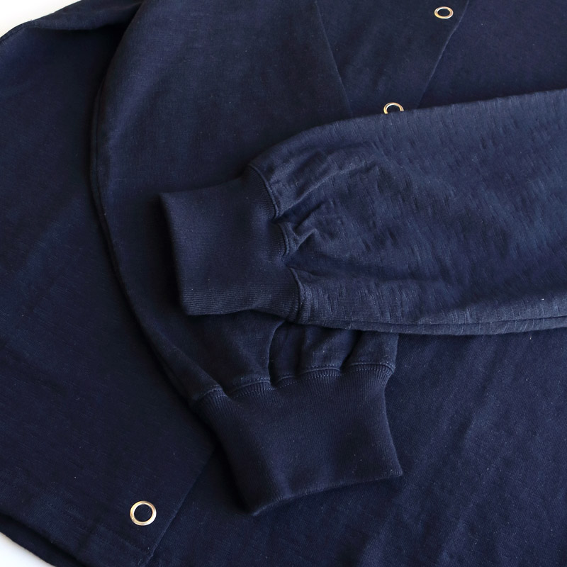 te001LT-SCDS/HDCS SNAP CARDIGAN DK NAVY