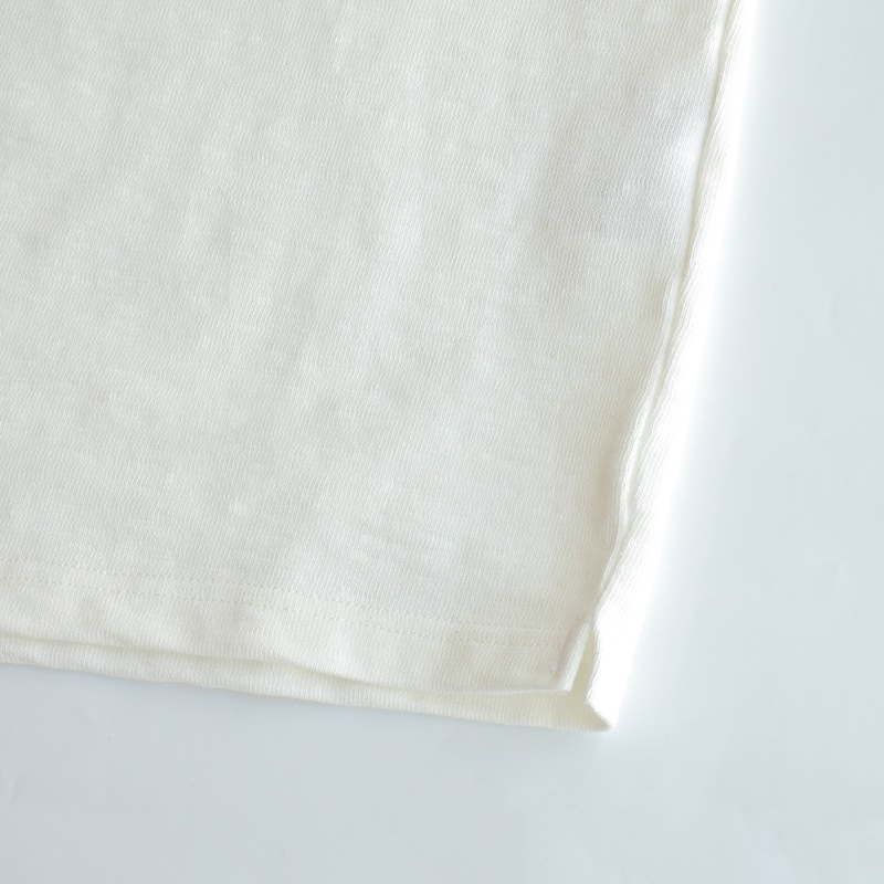 te001SSPK HDCS POCKET S/S BASQUE SHIRT WHITE