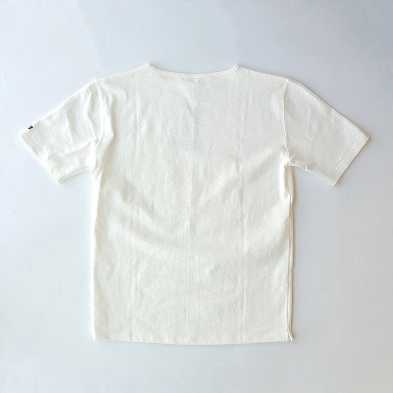 te001SSPK HDCS POCKET S/S BASQUE SHIRT WHITE