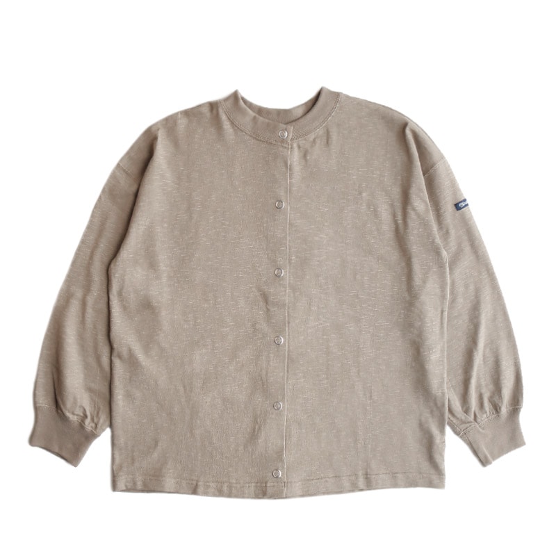 te001LT-SCDS/HDCS SNAP CARDIGAN MOCA