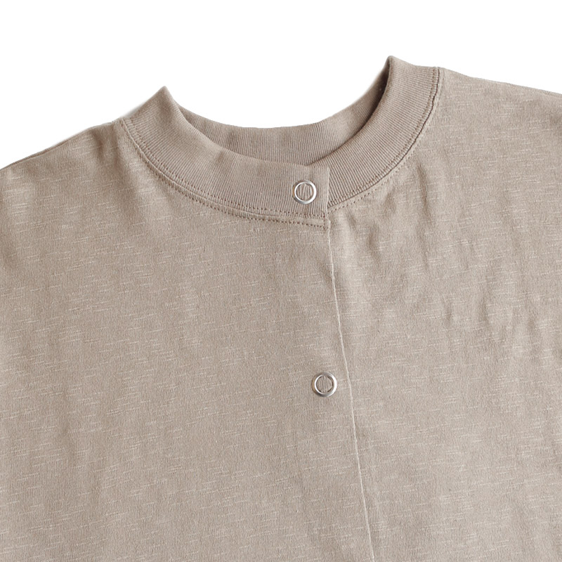 te001LT-SCDS/HDCS SNAP CARDIGAN MOCA