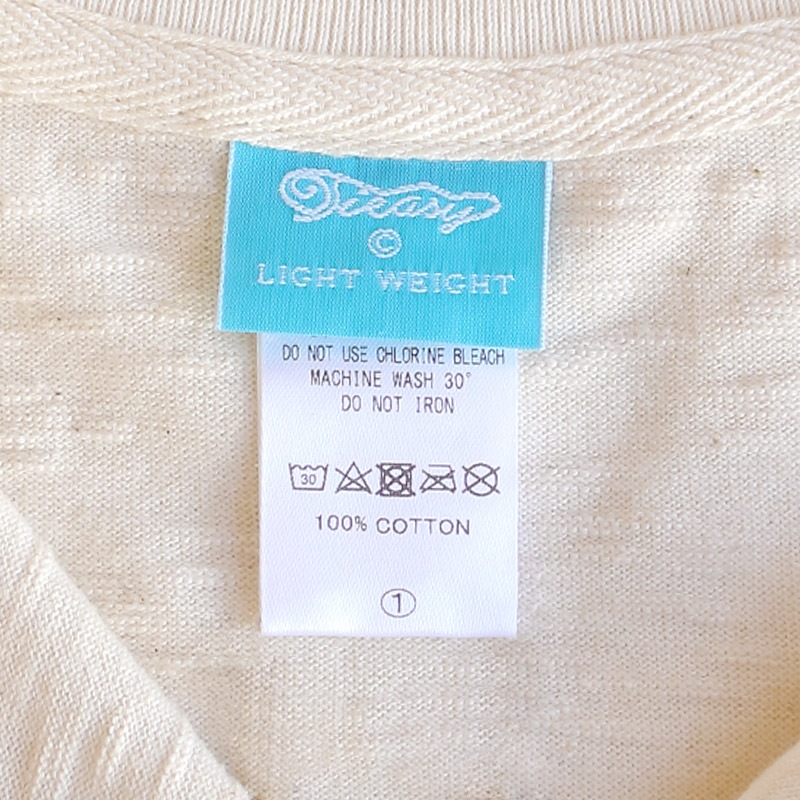 te001LT-SCDS/HDCS SNAP CARDIGAN NATURAL