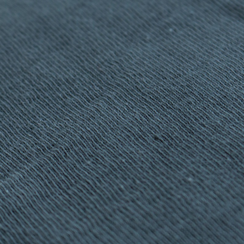 te001SS HDCS BOATNECK S/S BASQUE SHIRT FADE NAVY