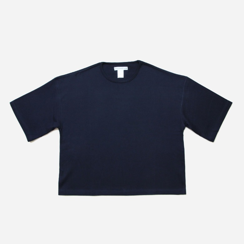 te500ds-ss SUMMER KNIT DROP SHOULDER T DK NAVY