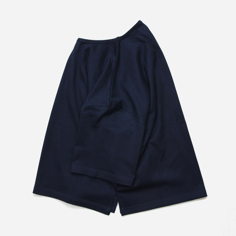 te500ds-ss SUMMER KNIT DROP SHOULDER T DK NAVY