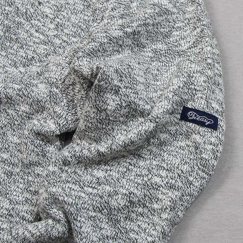 te002 Tieasy ORIGINAL BOATNECK SHIRT MIX CHARCOAL