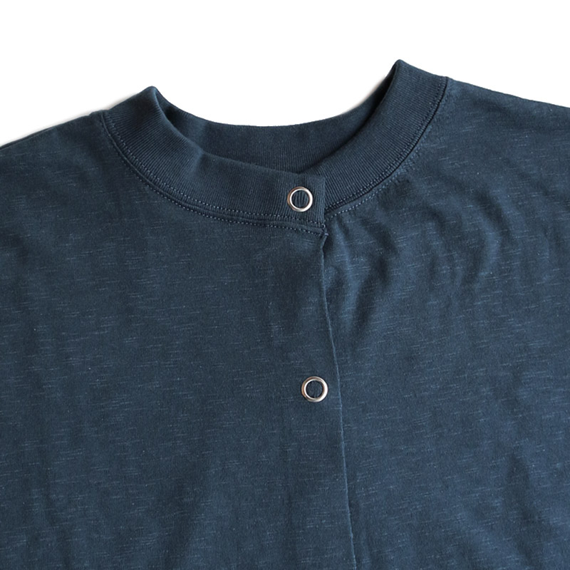 te001LT-SCDS/HDCS SNAP CARDIGAN FADE NAVY