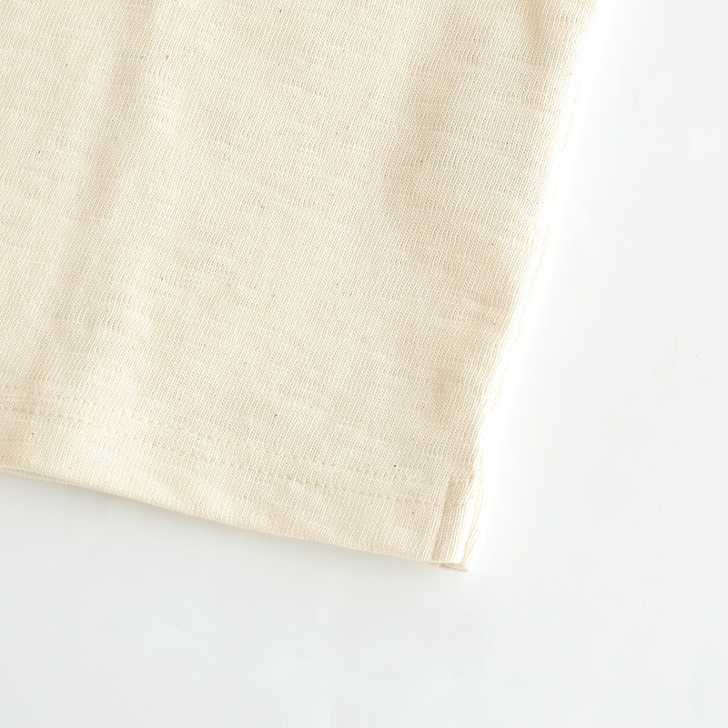 te001SS HDCS BOATNECK S/S BASQUE SHIRT NATURAL