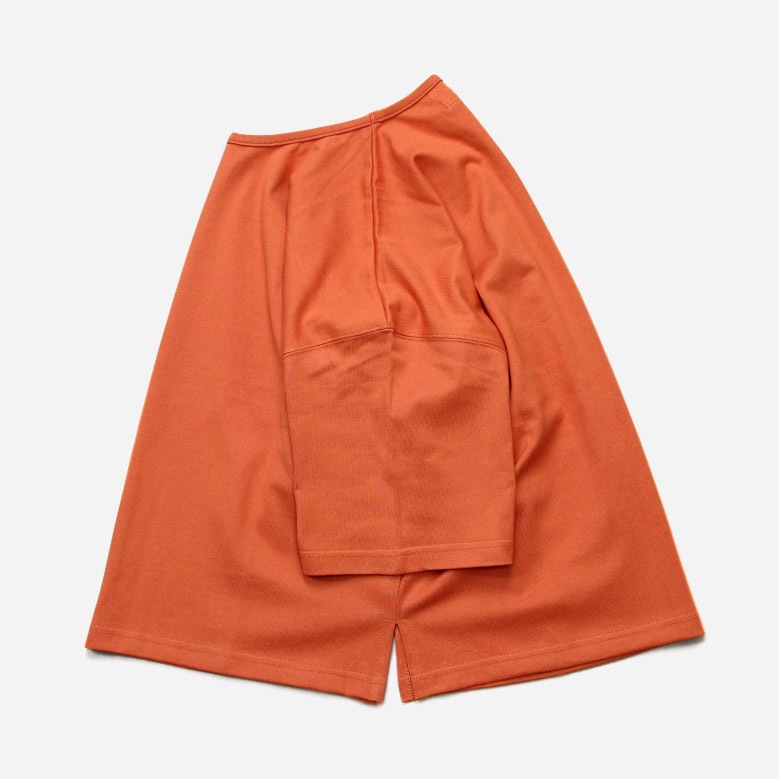 te500ds-ss SUMMER KNIT DROP SHOULDER T PASSION ORANGE