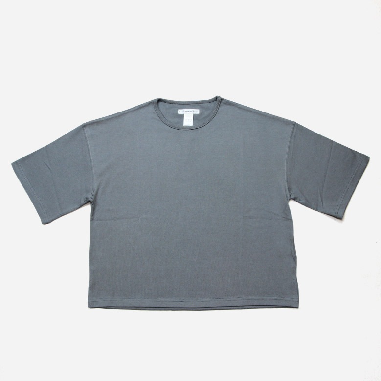 te500ds-ss SUMMER KNIT DROP SHOULDER T DEAN GREY