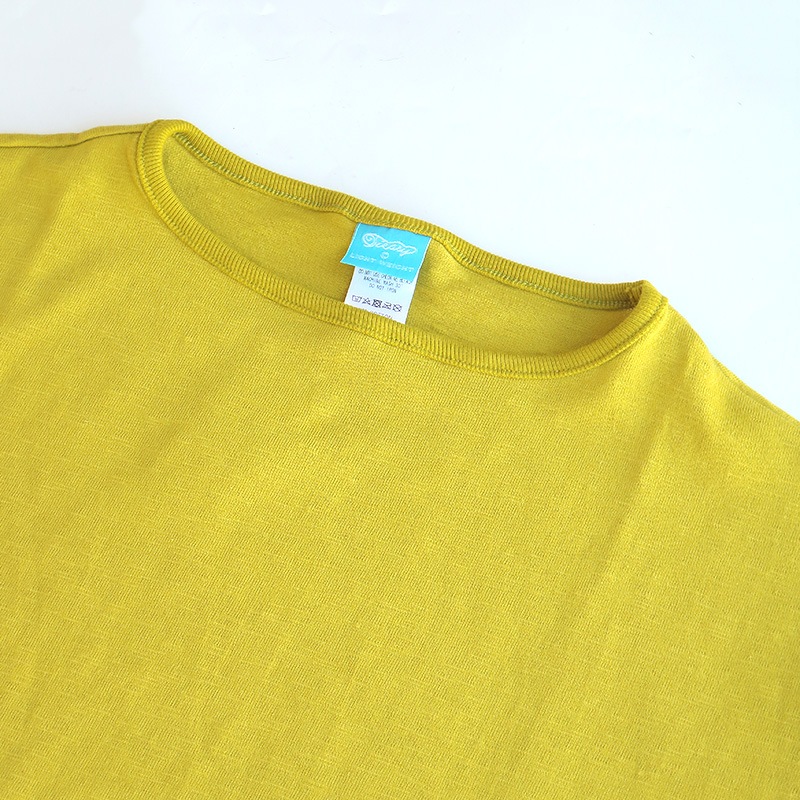 te001SS-LGT-BG HDCS LIGHT BIG BOAT NECK T LIME