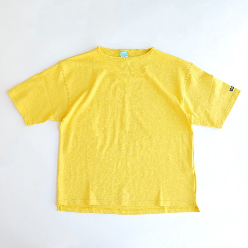 te001SS-LGT-BG HDCS LIGHT BIG BOAT NECK T CUSTARD