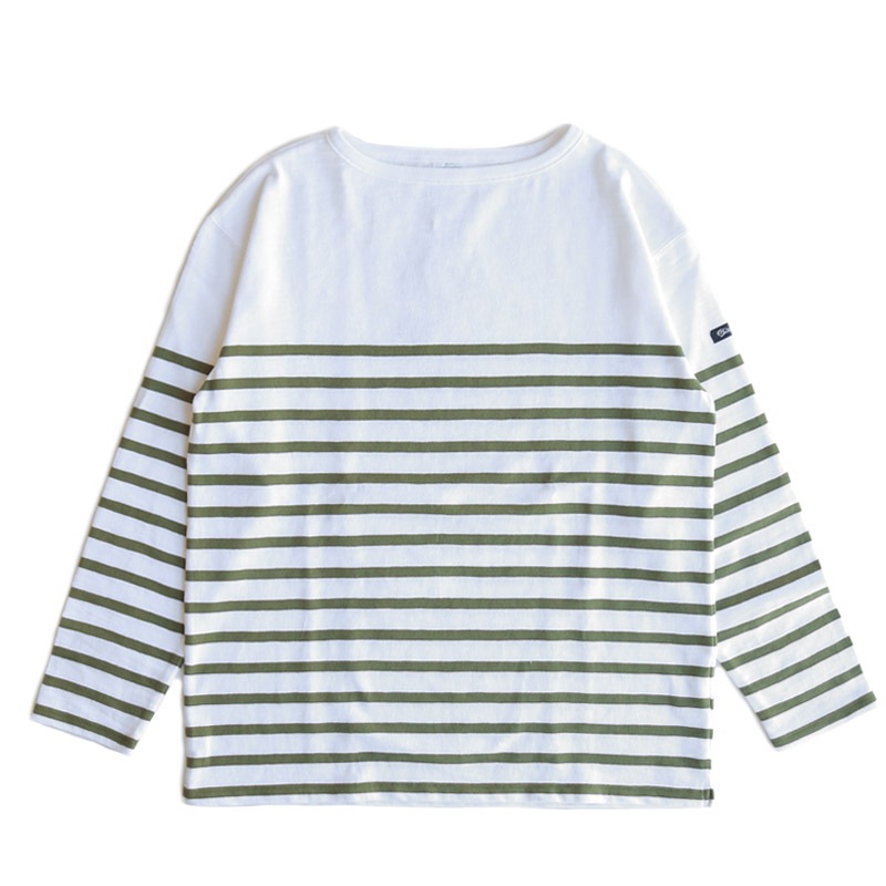 te001bdk HDCS KATANUKI BORDER WHITE × TEA GREEN