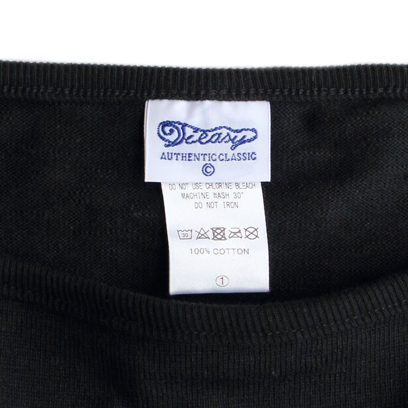 te001ds-bdkss HDCD KATANUKI DROP SHOULDER BLACK × WHITE