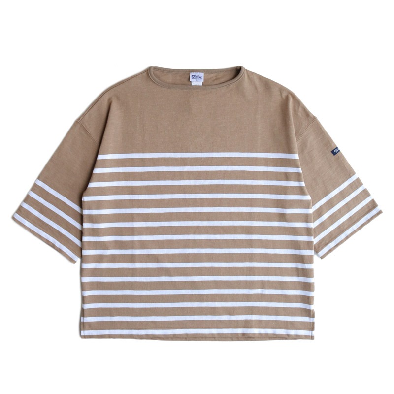 te001ds-bdkss HDCD KATANUKI DROP SHOULDER MOCA × WHITE