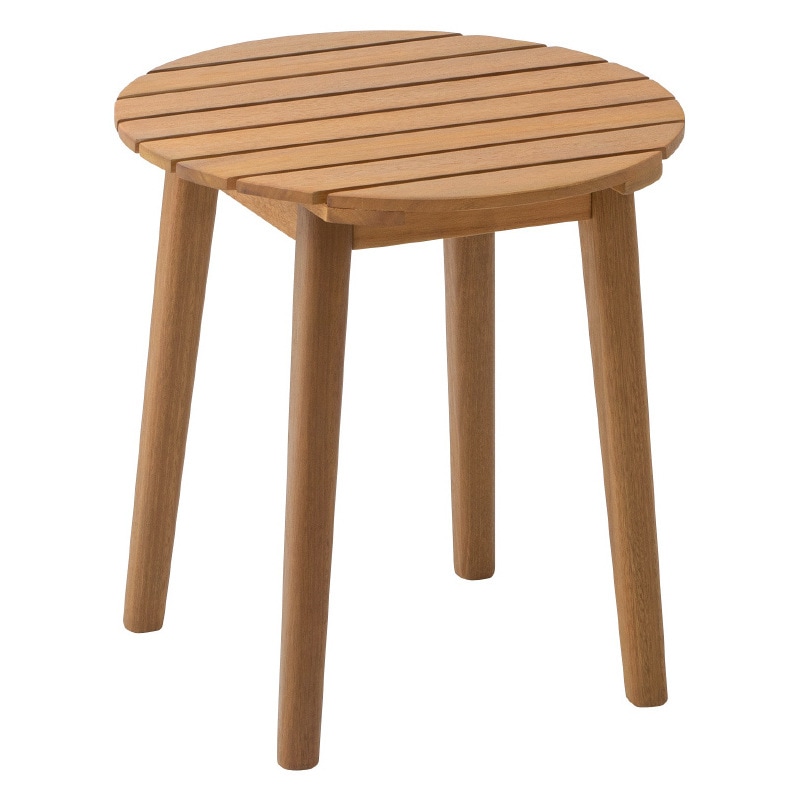 ルーナ サイドテーブル MWF-35T 【お客様組立家具】【素材の性質上