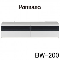 TVボード　パモウナ　BW-200 パールホワイト色【大型商品配送便でのお届け】