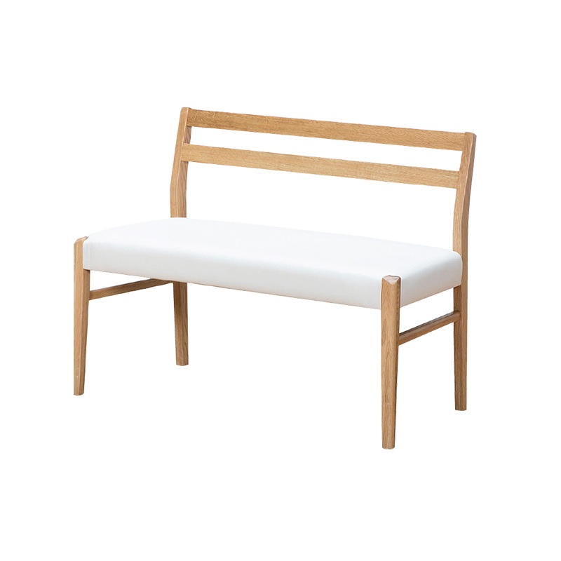 ベンチ（if NEST）VALENTIA3 100 OAK/IV 幅100cm【大型商品配送】の