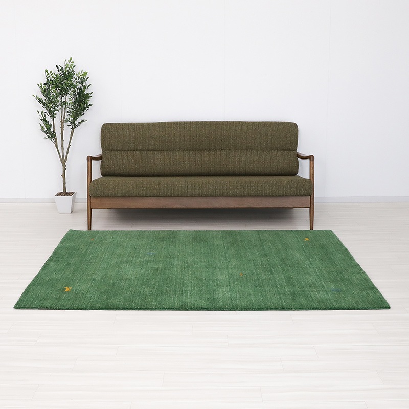 【実店舗のみ取扱い商品】ギャッベM Colormix GN if HOME ※2サイズあり-TOKYO interior OFFICIAL SHOP