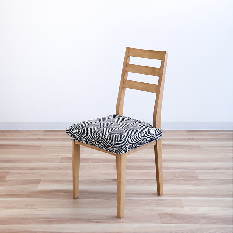 座面カバー モノクロ BK ifHOME ※カバーのみの通販｜東京インテリア