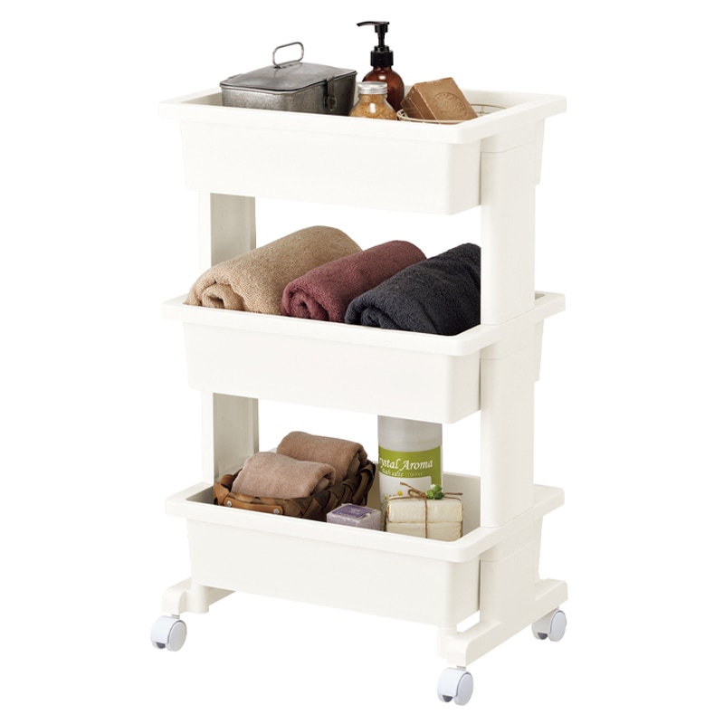 PCワゴン リセ 3段 WHの通販｜東京インテリア公式通販